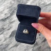 Antique Art Deco 14k Yellow & White Gold 1.21ct Aquamarine Beautiful Geometric Openwork Ring - Video showing the piece
