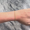 Vintage 14k Yellow Gold Sinuous Rounded Snake Bracelet - Video showing the piece