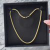 Vintage 14k Yellow Gold Spiral Rope Chain Necklace - Video showing the piece