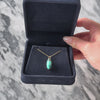 Antique 14k Yellow Gold 5.8ct Turquoise Dramatic Claw-Prong Charm / Pendant - Video showing the piece
