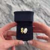 Vintage 14k Yellow Gold Baroque Pearl Abstract Organic Ring - Video showing the piece