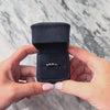 Vintage 14k White Gold Tahitian Pearl Chic Gleaming Row Ring - Video showing the piece