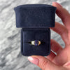 Vintage 18k Yellow Gold 3.7ct Tanzanite Stunning Sleek Oval Ring - Video showing the piece