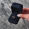 Vintage 8k Yellow Gold 2.2ct Amethyst Dome Ring  - Video showing the piece
