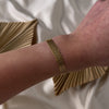 Vintage Italian 18k Yellow Gold Mesh Link Bracelet - Video showing the piece