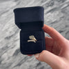 Vintage 14k Yellow & White Gold .59cttw Diamond Beautiful Wrapping Calla Lily Ring - Video showing the piece