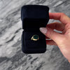 Vintage English 10k Yellow Gold 1.88ct Bloodstone Signet Ring - Video showing the piece