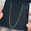 Vintage Substantial 14k Yellow Gold Long Dimensional Spiraling Wheat 2mm Chain - Video showing the piece