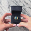 Vintage 10k Yellow Gold 11.84ct Blue Topaz Solitaire Cocktail Ring - Video showing the piece