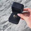 Vintage 14k Yellow Gold Onyx Navette Ring - Video showing the piece
