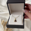 Antique 14k Yellow Gold Amethyst Art Nouveau Charm Pendant - Video showing the piece