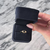 Estate 14k Yellow Gold Sapphire Diamond Nazar / Evil Eye Ring - Video showing the piece