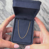 Vintage 14k Yellow Gold 1.45mm Essential Cable Chain - Video showing the piece