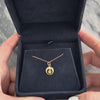 Antique Small 10k Yellow & Rosy Yellow Gold Old Mine Cut Diamond Blossom Harvest Moon Charm / Pendant - Video showing the piece