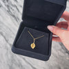 Antique 14k Rosy Yellow Gold Old Mine Diamond Enamel Calla Lily Charm / Pendant - Video showing the piece