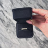 Vintage 14k White Gold .895cttw Diamond Lovely 5-Stone Line Ring -Video showing the piece