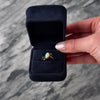 Vintage 10k Yellow Gold Opal Tasteful Twist Ring - Video showing the piece