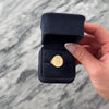 Vintage Heavy 14k Yellow Gold Brushed 