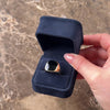 Vintage 14k Yellow Gold 3.17ct Onyx Chunky Modern Signet Ring - Video showing the piece