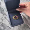 Antique 14k Yellow Gold 10.45ct Amethyst Pearl Stunning Openwork Pin - Video showing the piece