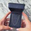 Estate 14k White Gold 1.2mm Lovely Wheat Chain - Video showing the piece